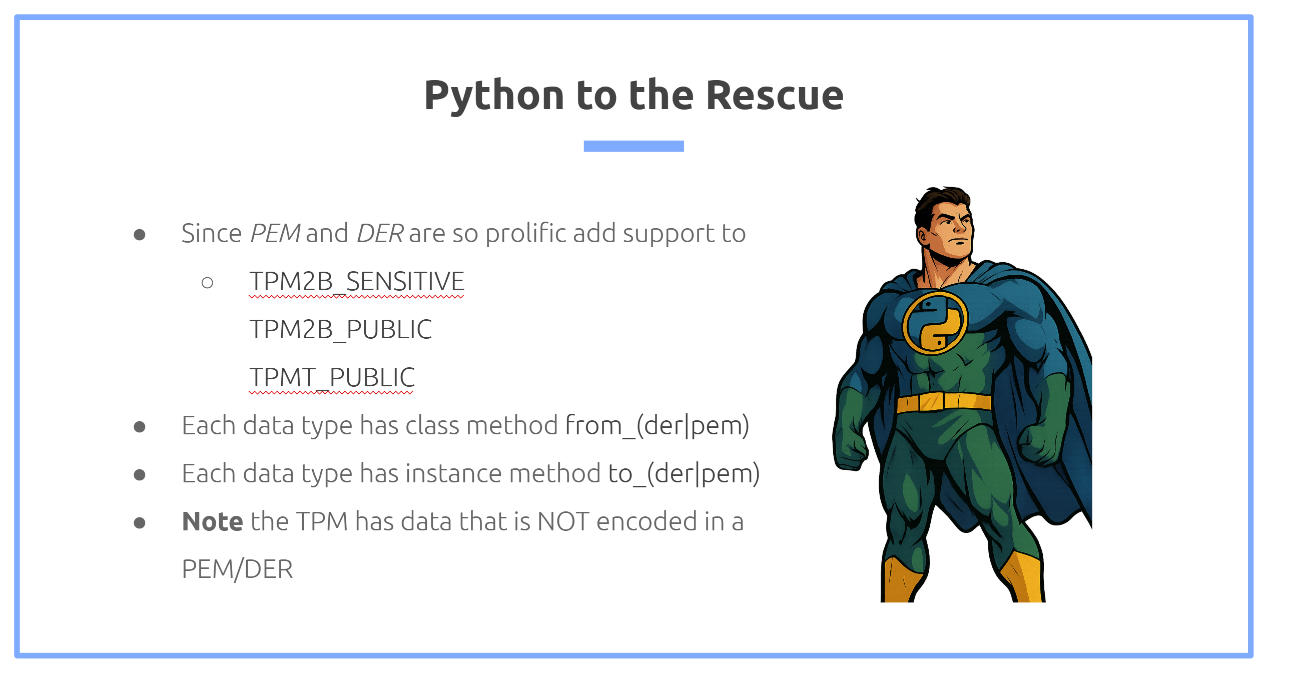 TPM 2.0 Programming using Python and the tpm2-pytss libraries TC2202